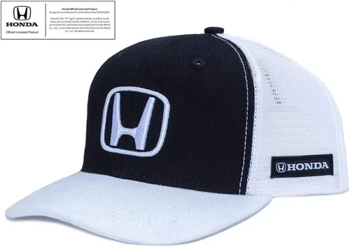 Vista 2 de Speedgear Gorra de camionero Honda Negro/Blanco 2Tone