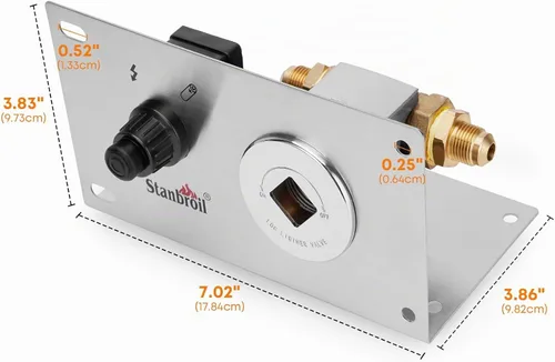 Vista 2 de Stanbroil Kit de encendido por chispa para quemador de gas para fogata