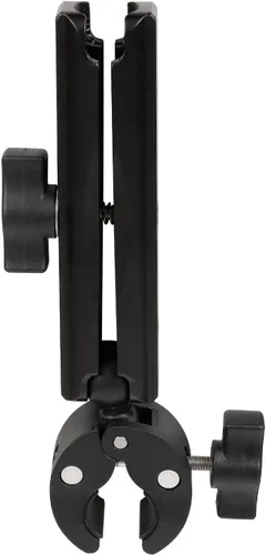 Vista 6 de Adaptador de bola de 1 pulgada para base de montaje de abrazadera de manillar con brazo de doble enchufe de 2.36 pulgadas, compatible con soportes