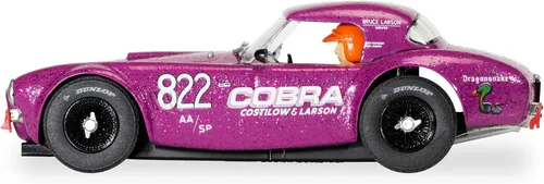 Vista 5 de Scalextric Shelby Cobra 289 Dragon Snake 1:32 Slot Race Car C4418