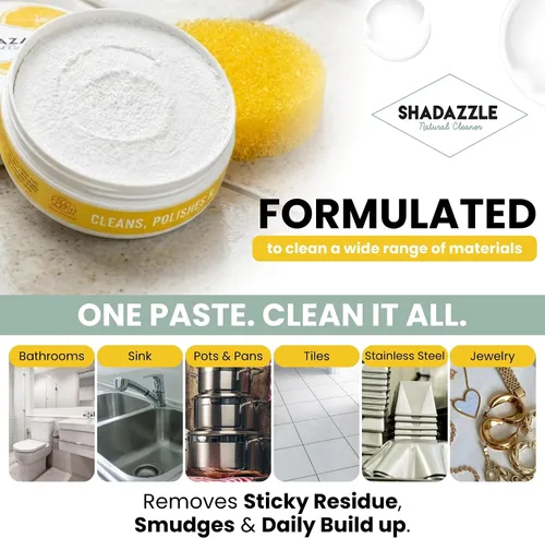 Vista 9 de Shadazzle Limpiador y esmalte natural multiusos, paquete de 2 aromas a