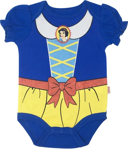 Vista 7 de Disney Princesa Ariel Cenicienta Aurora - Body y diadema para bebé recién nacido a bebé