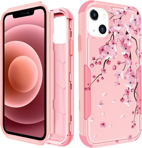 Vista 46 de Funda para iPhone SE 2020/2022/3ª generación, para iPhone 8/7, funda protectora resistente con diseño de flor linda para mujeres, hombres, niñas