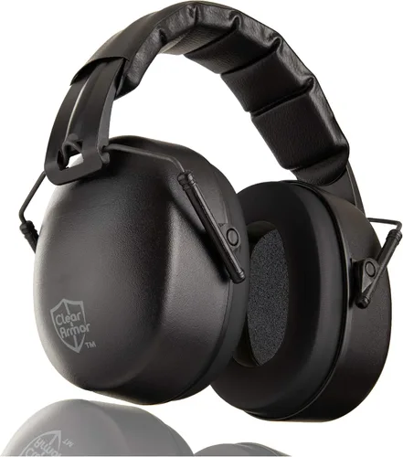 Vista 7 de ClearArmor Paquete de 2 - Orejeras de seguridad para tiro, protección auditiva - Reducción de ruido de 31.5 dB SNR - Orejeras cómodas que funcionan