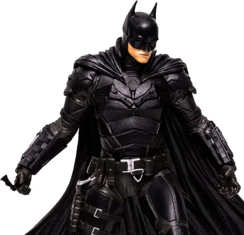 Vista 6 de McFarlane Multiverse The Batman de la película de Batman - Figura de lujo de 12 pulgadas, multicolor (el estilo de la figura puede variar)