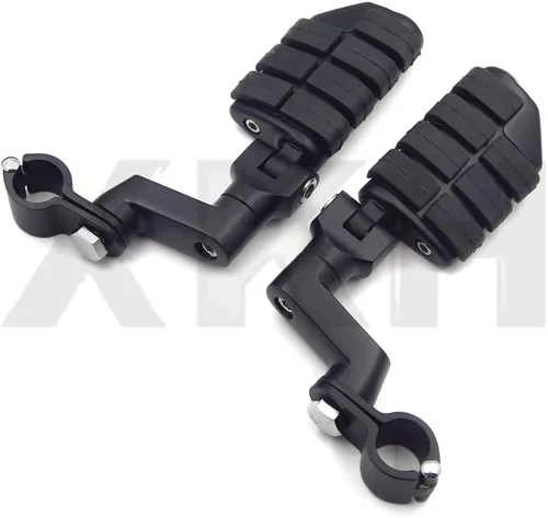 Vista 2 de XKMT-Abrazaderas de carretera de 1 pulgada grandes compatibles con TRIUMPH ROCKET 3 2300CC Harley Davidson/ Yamaha/Kawasaki/Triumph [B00YWBU6UC]