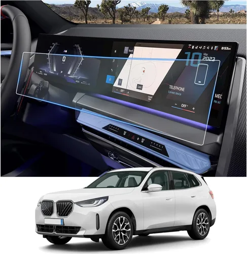 Vista 12 de CDEFG 2 piezas para BMW X1 X2 2024-2025 protector de pantalla, HD claro 2023 2024 2025 BMW X1 (xDrive28i / M35i) / 2024 2025 X2 (xDrive28i / M35i)