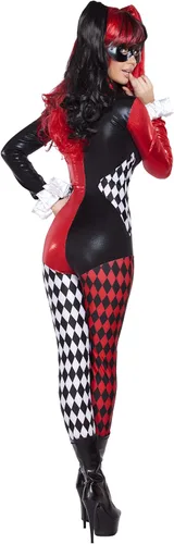 Vista 2 de Roma Costume - Disfraz de villano para mujer 2 piezas