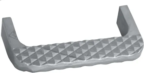 Vista 2 de Buyers Products B2744A - Escalón de aluminio para soldar, color plateado