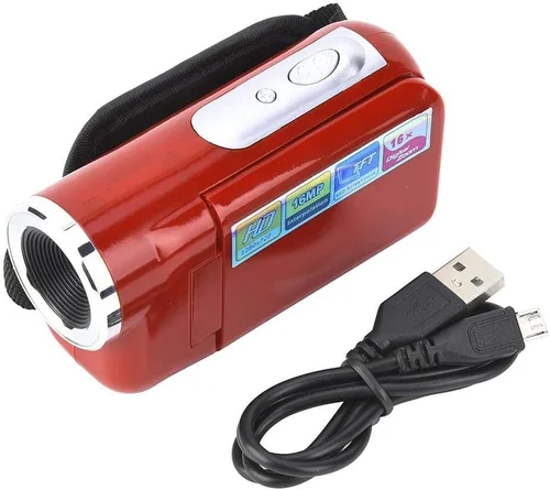 Vista 8 de EBTOOLS Videocámara digital para niños, videocámara digital portátil para niños con pantalla LCD TFT a color de 2 pulgadas, adecuada para ejercicio