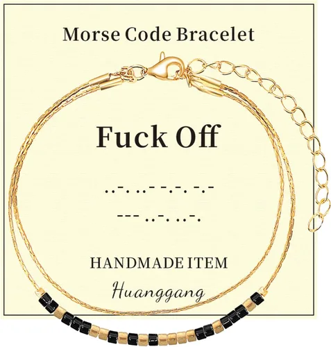 Vista 30 de Regalos inspiradores para mujeres, pulseras con código morse, mensaje secreto para hija, mamá, mejor amiga, profesora, día de la madre, día de San