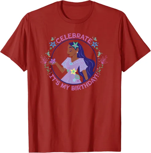 Vista 44 de Disney Encanto Isabela Madrigal It's My Birthday - Camiseta, Negro