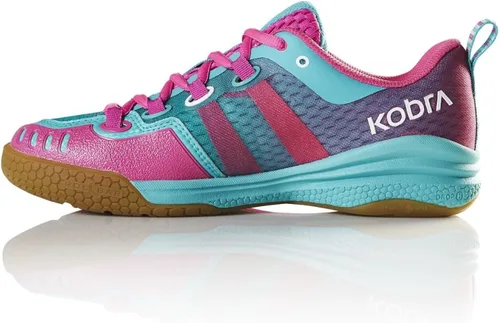 Vista 5 de Salming Kobra Indoor Handball Shoes TurquoisePink