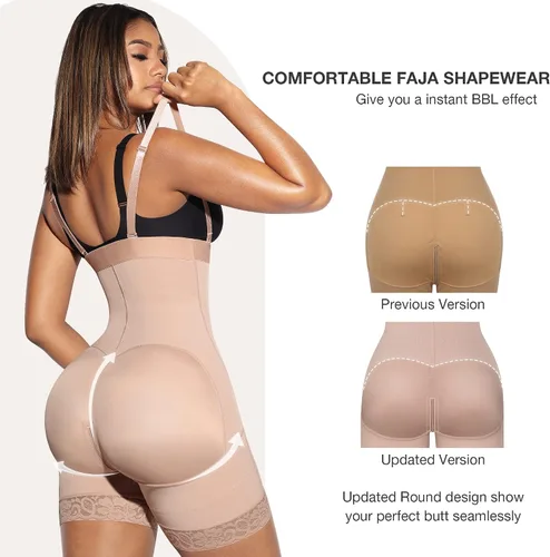 Vista 2 de Lover-Beauty Comfy BBL Fajas Colombians Shapewear for Women Tummy Control Post Surgery Compression Garment
