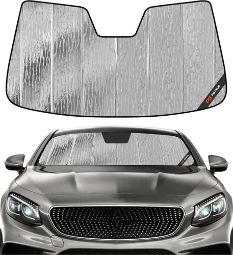 Vista 18 de Pigenius Parasol de parabrisas para Mercedes-Benz Clase C Convertible/Coupé 2017-2023 - Salvaguardia Gris