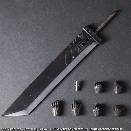 Vista 2 de FIgura de acción Final Fantasy VII Remake Cloud Strife Play Arts Kai