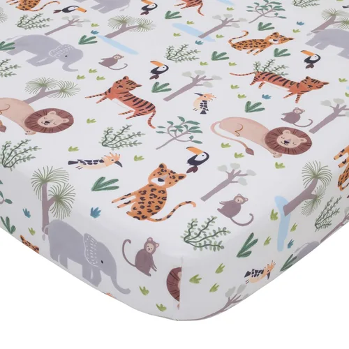 Vista 3 de NoJo - Juego de edredón con 3 piezas para cuna, ropa de cama pequeña, estampado de bucanero