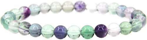 Vista 39 de Angelstones Gemstones 6mm Round Beads Healing Crystal Bracelet for women Amatista