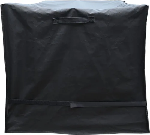 Vista 3 de Cubierta de Caja de Almacenamiento L con Correas y Asas, Impermeable de Servicio Pesado para Muebles de Exterior Cubierta de Invierno para Keter