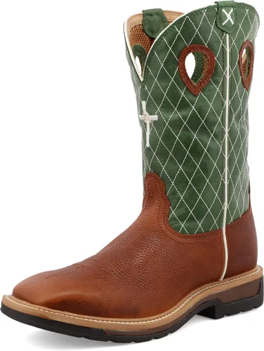Vista 114 de Twisted X Botas Tech X para hombre de 12 pulgadas, botas occidentales casuales para hombre