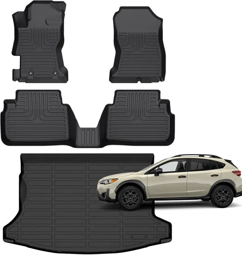 Vista 40 de Alfombrillas para Jeep Compass 2007-2016/2007-2016 Jeep Patriot/Dodge Caliber 2007-2012 para todo tipo de clima con forro de carga para automóvil