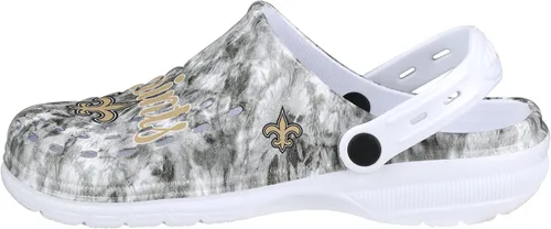 Vista 67 de FOCO NFL Womens NFL Team Logo Cloudie Garden Water Sandals Shoes Slipper Clogs with Strap