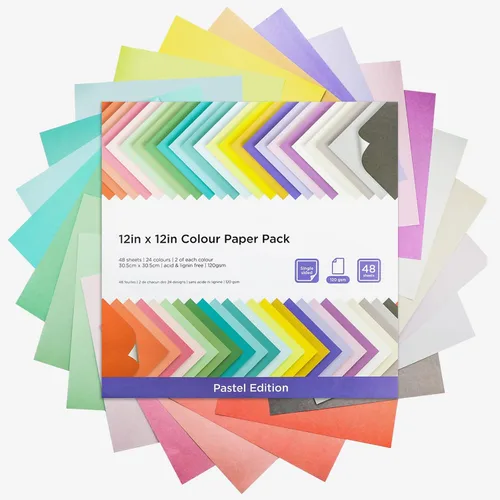 Vista 9 de Livholic 48 hojas de cartulina de tonos tierra en colores neutros grises de 120 g/m², 32 lb, papel para impresora de 12x12 pulgadas para álbumes