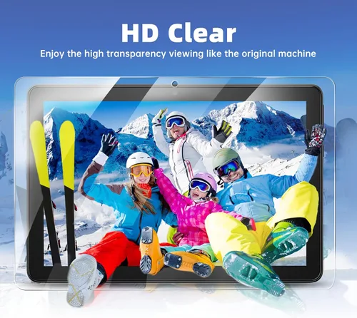 Vista 4 de Protector de pantalla para tableta Amazon Fire HD 10 Kids y Fire HD 10 Kids Pro de 10.1 pulgadas, Fire HD 10 (13ª/11ª generación)/Fire HD 10 Plus