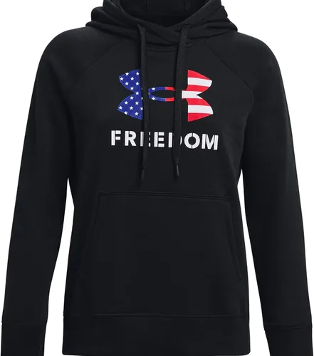 Vista 4 de Under Armour Sudadera con capucha Freedom Rival para mujer