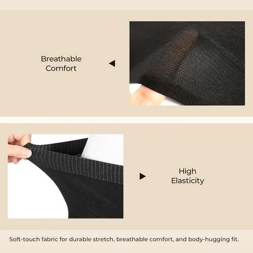 Vista 3 de CARER Healthcare Incontinence Pregnancy 4 PCS Ropa Interior de Malla Posparto Imprescindible Hospital Proporciona Cintura Alta Transpirable Panties