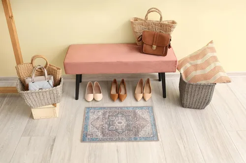 Vista 178 de GLN Rugs Traditional Collection - Alfombra de felpilla lavable a máquina, tradicional lavable, antideslizante, alfombra de felpilla de pelo corto