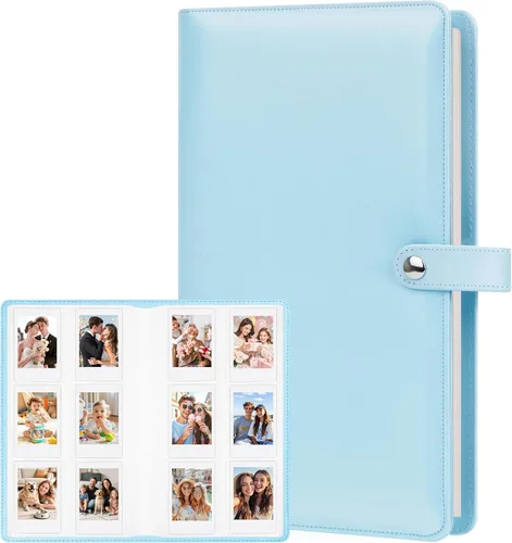 Vista 10 de Faux Leather Hardcover Album for Polariod 2x3 Inch Pictures/Fujifilm Instax Mini Photos, 432 Pockets for Fujifilm Instax Mini Instant Camera