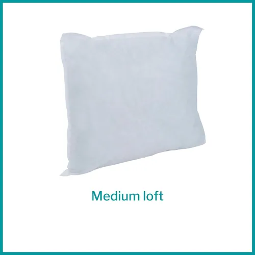 Vista 3 de McKesson Almohada de cama desechable [1 unidad] uso para un solo paciente, color blanco, 20 x 26 pulgadas