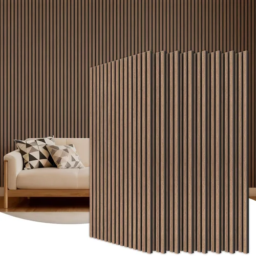 Vista 12 de TONOR Paneles de pared de madera para decoración de paredes interiores, paquete de 2 unidades de 47.2 x 23.6 pulgadas