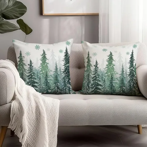Vista 160 de Juego de 2 fundas de almohada de 16 x 16 pulgadas, diseño patriótico de bandera estadounidense con estrellas para exteriores, estilo casa de campo