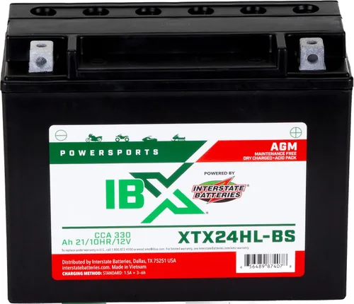 Vista 8 de Baterías interestatales IBX YTZ5S-BS Powersports batería 12V 3.5Ah 50CCA AGM (XTZ5S-BS)