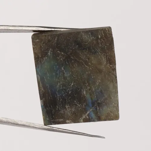 Vista 2 de GEMHUB 48.65 CT Crystal Black Natural Rough Labradorite Uncut Rock, Certified Healing Labradorite Gemstone