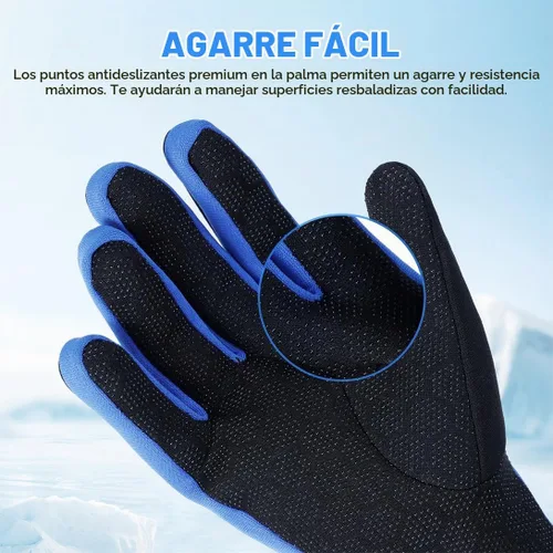Vista 4 de Micosuza Guantes de buceo de neopreno de 1,5 mm de cinco dedos