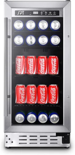 Vista 9 de SPT BC-92US 92 Puede Bebidas Enfriador Grado Comercial