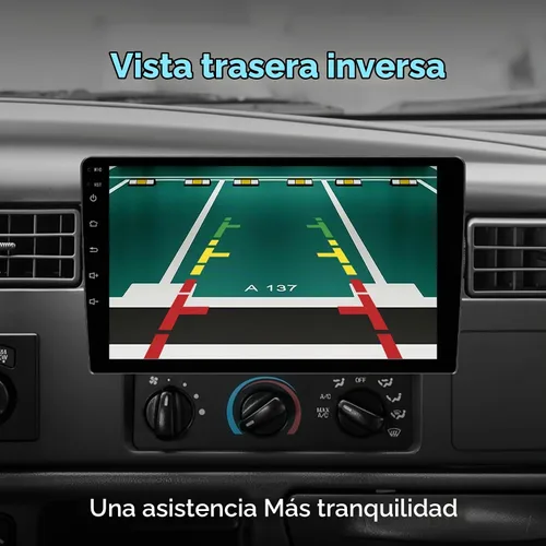 Vista 8 de 9" IPS Visualización Completa Táctil 2+32G Radio de Coche Doble Din Receptores de Audio Vídeo Estéreo con CarPlay Inalámbrico Android Auto Cámara