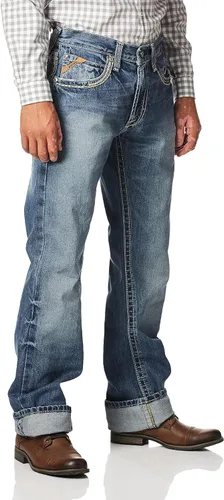 Vista 2 de ARIAT Jeans ajustados y apilables M5 de pierna recta para hombre