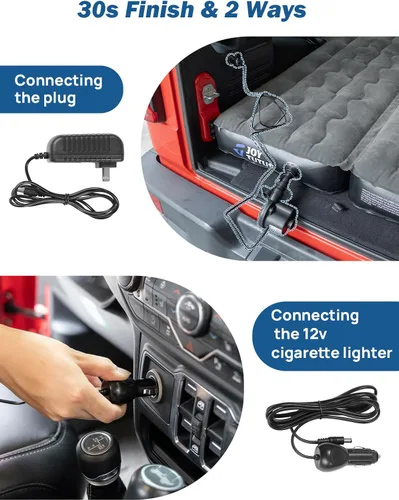 Vista 2 de JOYTUTUS Colchón de aire SUV para campamento Wrangler JL 2018-2026