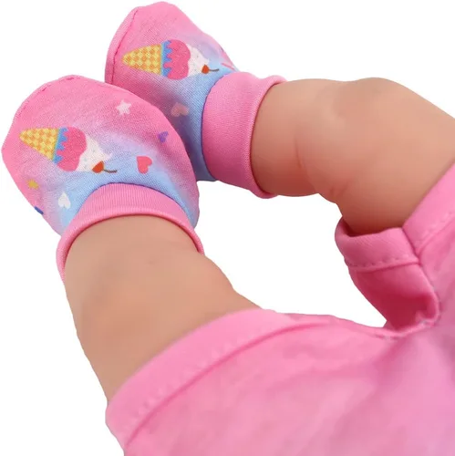 Vista 7 de Paquete de 4 ropa de muñeca para muñecas de 13 a 16 pulgadas, vestido para muñecas de 13 a 16 pulgadas