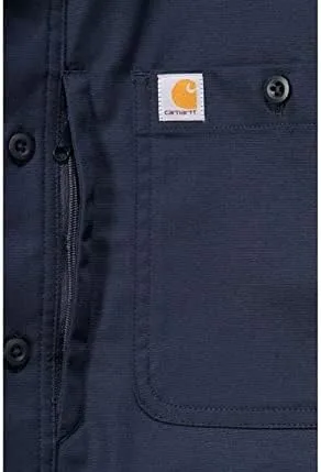 Vista 5 de Carhartt Camisa de trabajo de manga larga de lona de ajuste relajado para hombre