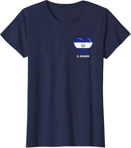 Vista 38 de Camiseta Bandera de El Salvador Camiseta salvadoreña, Negro