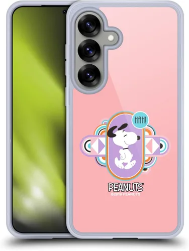 Vista 97 de Head Case Designs Snoopy Deco Dreams - Funda de gel con licencia oficial de Peanuts Blue Pattern [protección de grado militar] compatible con Google
