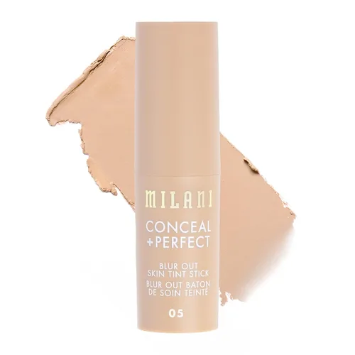 Vista 32 de Milani Conceal + Perfect Blur Out Skin Tint Foundation 12-Medium Olive 12 Bronceado Medio - Oliva