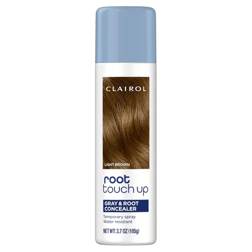 Vista 15 de Clairol Spray de coloración temporal para retoque de raíz, color de cabello negro, paquete de 1 Clairol Root Touch-Up Spray para teñir el cabello
