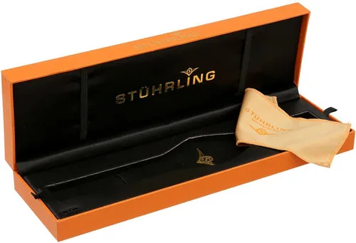 Vista 5 de Stuhrling Original 647.02SET Legacy Reloj automático dorado esqueleto para hombre con correa adicional, DoradoNegro, Moderno