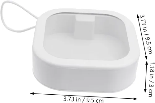Vista 3 de Tofficu Organizador de artículos diversos, caja de almacenamiento práctica apilable fácil de usar para sala limpia